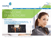Tablet Screenshot of globemedgulf.com